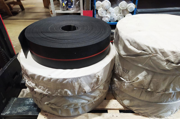 Ремень плоский приводной резинотканевый 150х3-БКНЛ-65-0/0-НБ толщ.3-4 мм