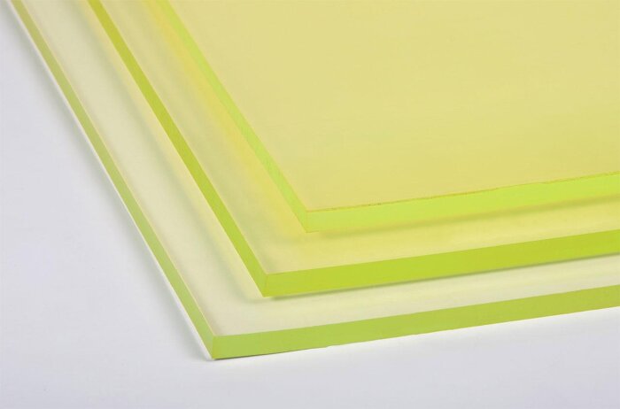 Полиуретан листовой 10 мм (500х500 мм, жёлтый)