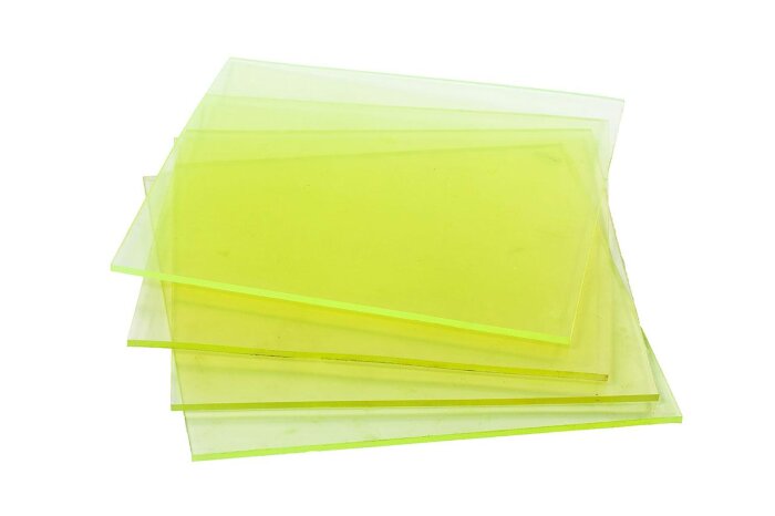 Полиуретан листовой 10 мм (500х500 мм, жёлтый)