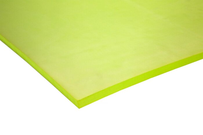 Полиуретан листовой 10 мм (500х500 мм, жёлтый)
