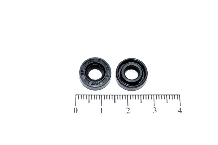 Сальник (манжета армированная) KC 6х12х4 NBR70 (без пружины)