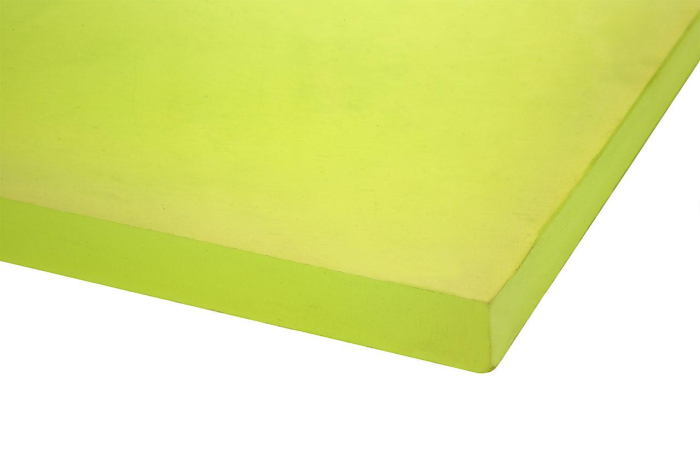 Полиуретан листовой 25 мм (500х500 мм, жёлтый)