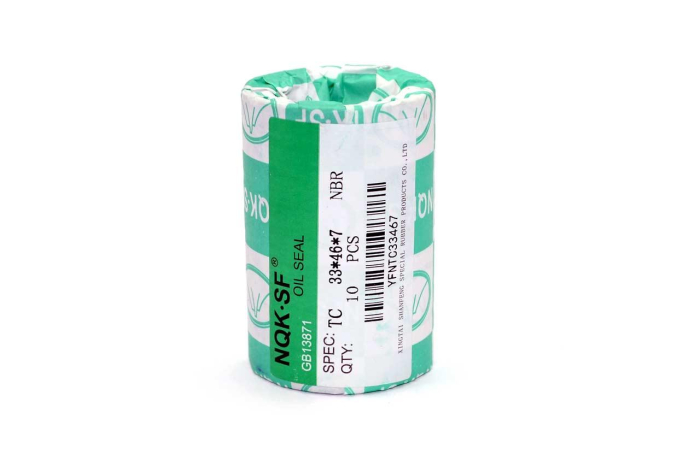 Сальник (манжета армированная) TC 33х46х07 NBR70