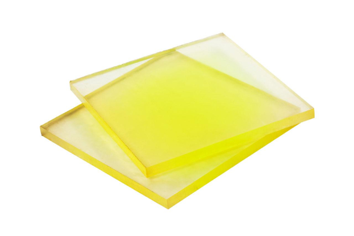 Полиуретан листовой 30 мм (500х500 мм, жёлтый)