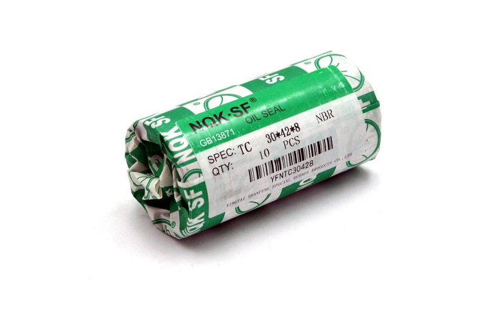 Сальник (манжета армированная) TC 30х42х8 NBR70