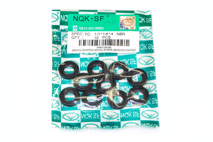 Сальник (манжета армированная) TC 10х18х4 NBR70