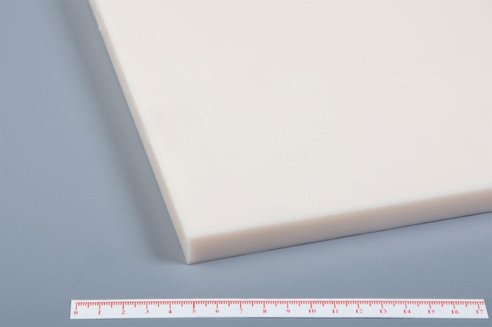 Капролон листовой 15 мм ПА-6 (~1000х1000 мм, ~19,0 кг)