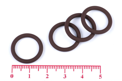 Кольцо 014-018-25-2-6 (013.5-2.5) фторкаучук FKM75 ГОСТ 9833-73