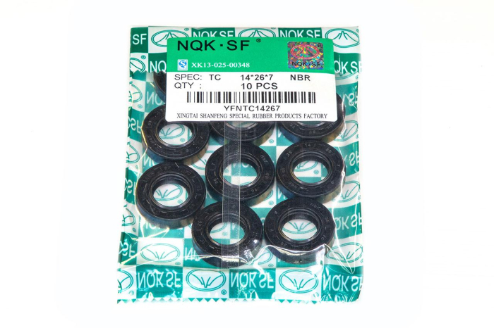 Сальник (манжета армированная) TC 14х26х7 NBR70