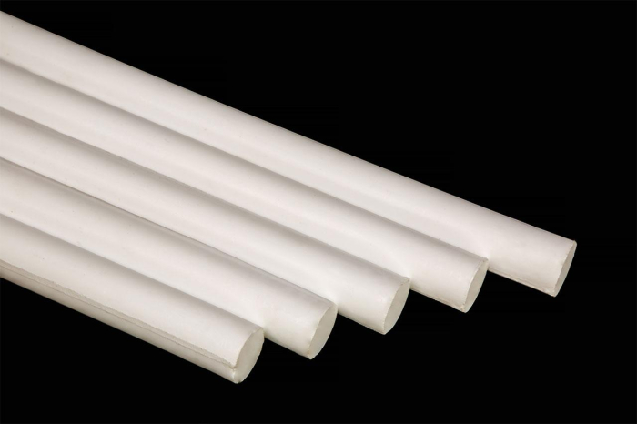 Фторопласт Ф-4 стержень Ф 20 мм (~400 мм)
