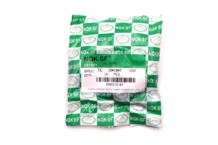 Сальник (манжета армированная) TC 10х18х7 NBR70