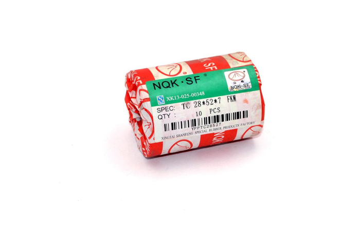 Сальник (манжета армир.) фторкаучук TC 28х52х7 FKM75