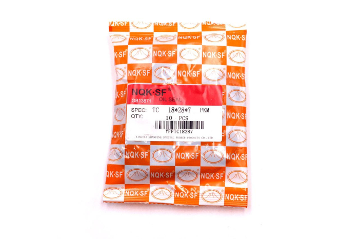 Сальник (манжета армир.) фторкаучук TC 18х28х07 FKM75