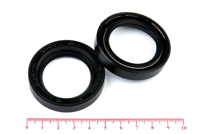 Сальник (манжета армированная) 1.2-34х50х10 (740-1318186-01 лев.) ГОСТ 8752-79