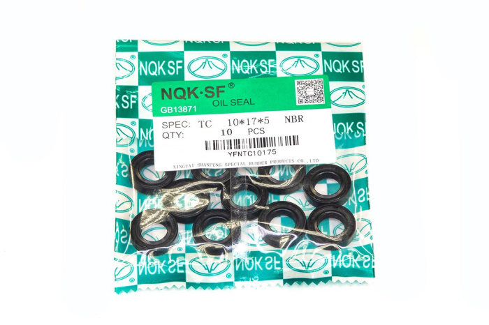 Сальник (манжета армированная) TC 10х17х5 NBR70