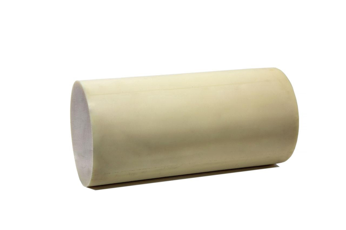 Капролон стержень Ф 255 мм ПА-6 (~500 мм, ~29,6 кг)