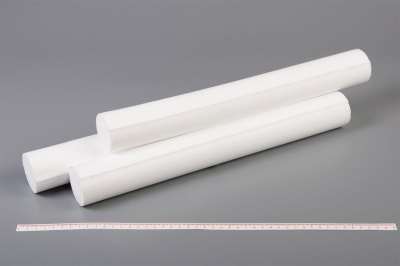 Фторопласт Ф-4 стержень Ф 50 мм (~400 мм)