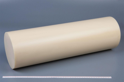 Капролон стержень Ф 160 мм ПА-6 (~500 мм, ~12,0 кг)