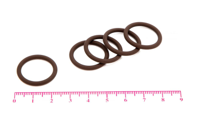 Кольцо 018-022-25-2-6 (017.6-2.5) фторкаучук FKM75 ГОСТ 9833-73