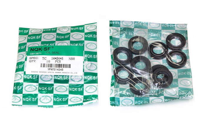 Сальник (манжета армированная) TC 14х24х5 NBR70