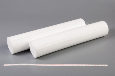 Фторопласт Ф-4 стержень Ф 80 мм (~400 мм)