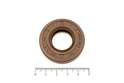 Сальник (манжета армир.) фторкаучук TC 20х42х7 FKM75