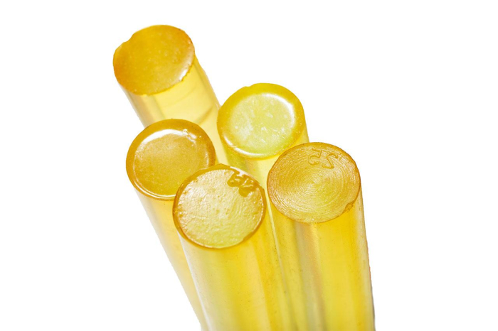 Полиуретан стержень Ф 25 мм ШОР А85 (500 мм, жёлтый)