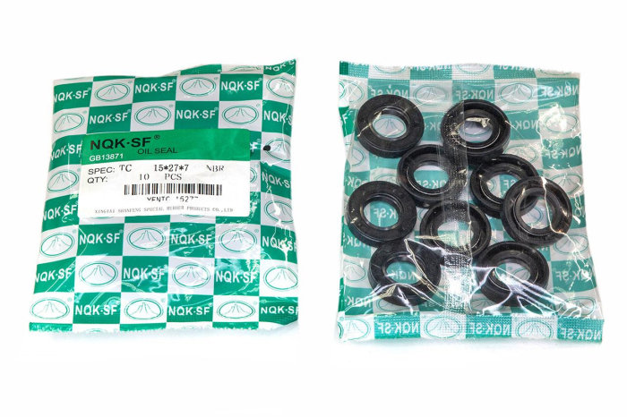 Сальник (манжета армированная) TC 15х27х7 NBR70