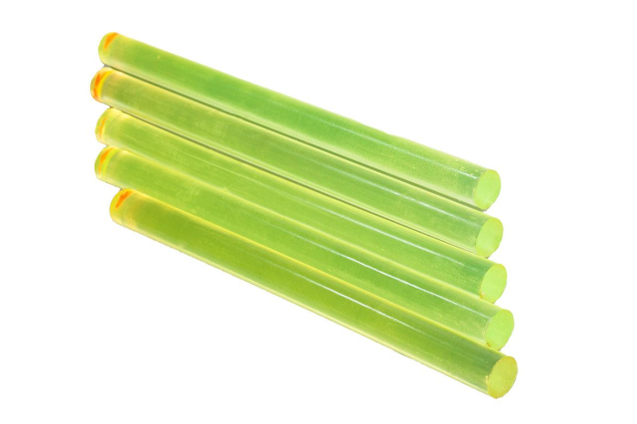 Полиуретан стержень Ф 35 мм ШОР А85 (500 мм, жёлтый)