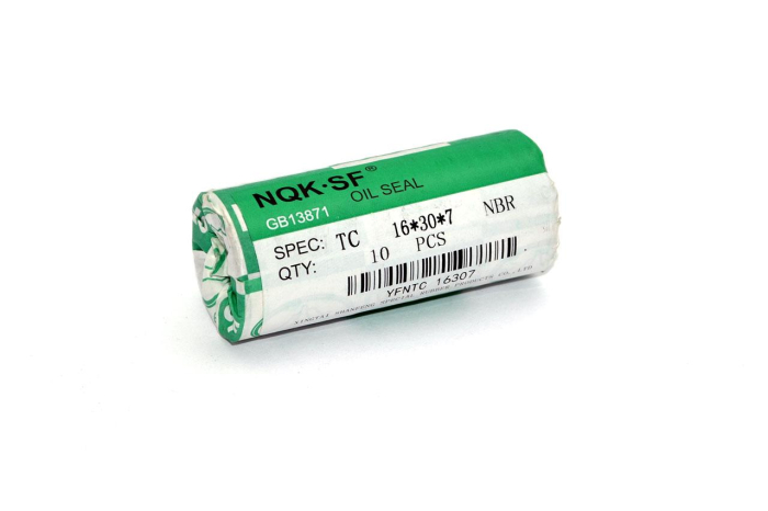 Сальник (манжета армированная) TC 16х30х7 NBR70