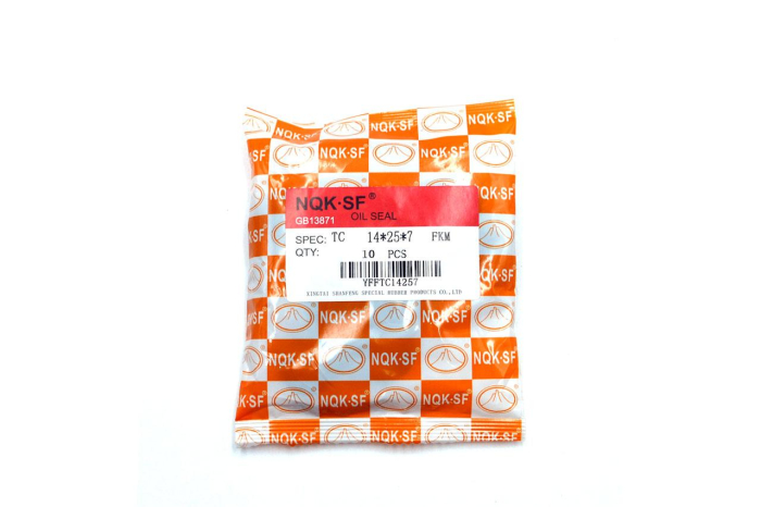 Сальник (манжета армир.) фторкаучук TC 14х25х7 FKM75