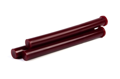 Полиуретан стержень Ф 40 мм ШОР А85 (400 мм, красный)