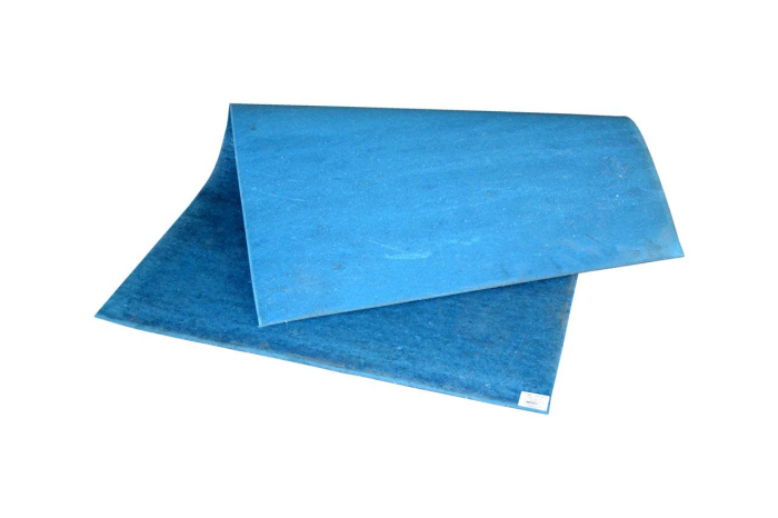 Паронит ПМБ-1 4.0 мм (~1,0х1,5 м) голубой ТУ 2570-010-21523050-2017