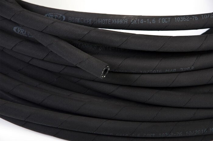 Рукав с нит.усил. 6х14 мм (16 атм) ГОСТ 10362-2017