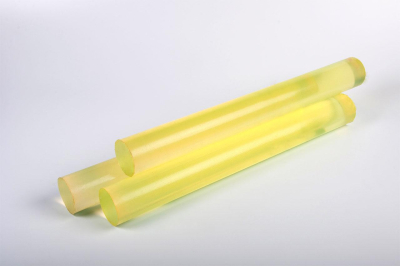 Полиуретан стержень Ф 60 мм ШОР А85 (500 мм, жёлтый)