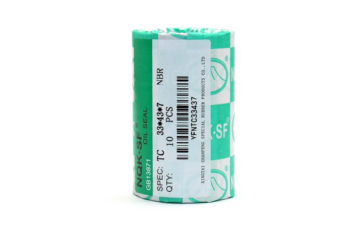 Сальник (манжета армированная) TC 33х43х07 NBR70