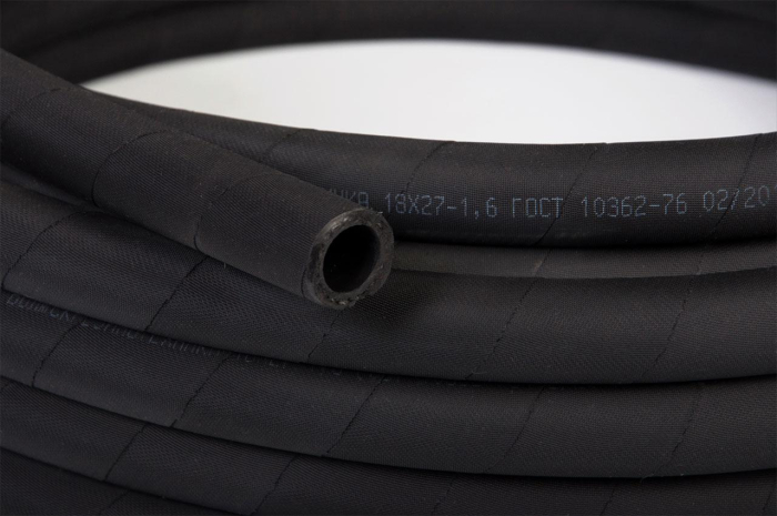 Рукав с нит.усил. 18х27 мм (16 атм) ГОСТ 10362-2017