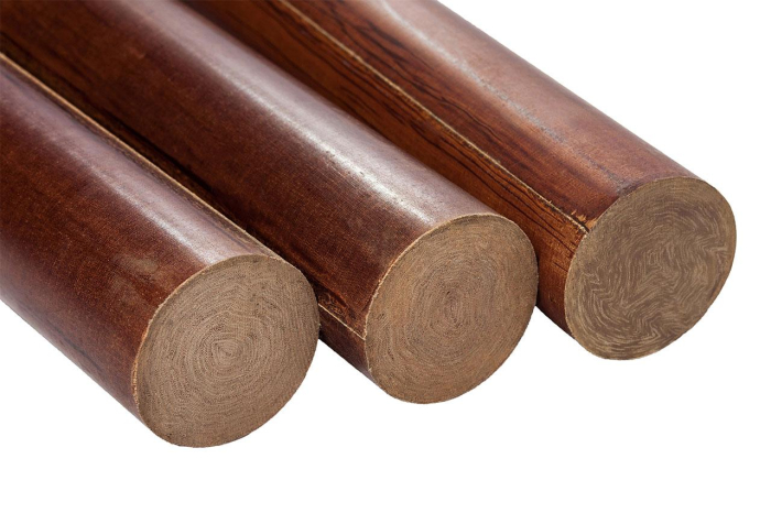 Текстолит стержень Ф 80х1000 мм ~8,3 кг