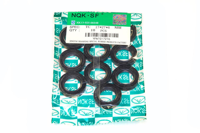 Сальник (манжета армированная) TC 17х27х6 NBR70
