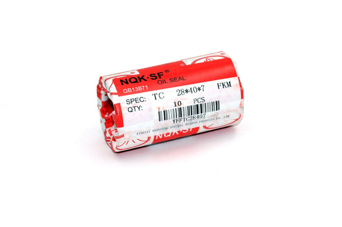 Сальник (манжета армир.) фторкаучук TC 28х40х7 FKM75