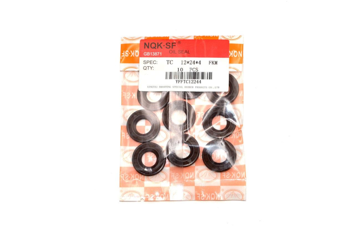 Сальник (манжета армир.) фторкаучук TC 12х24х4 FKM75