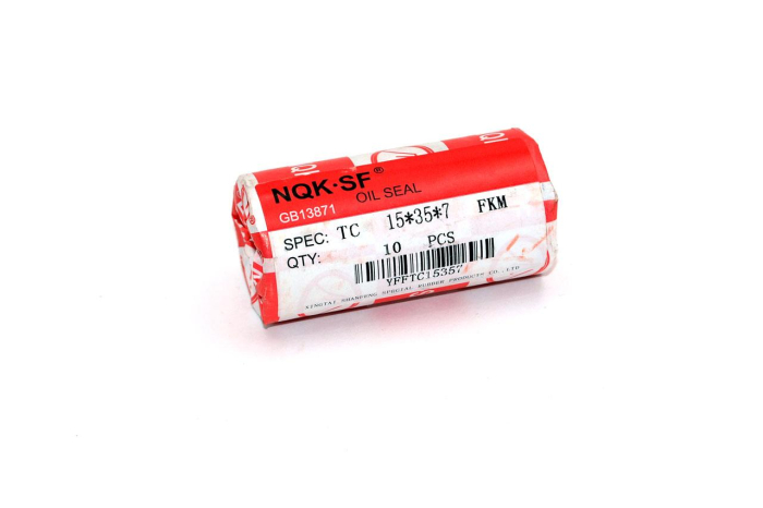 Сальник (манжета армир.) фторкаучук TC 15х35х7 FKM75