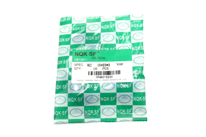 Сальник (манжета армированная) KC 15х23х3 NBR70 (без пружины)