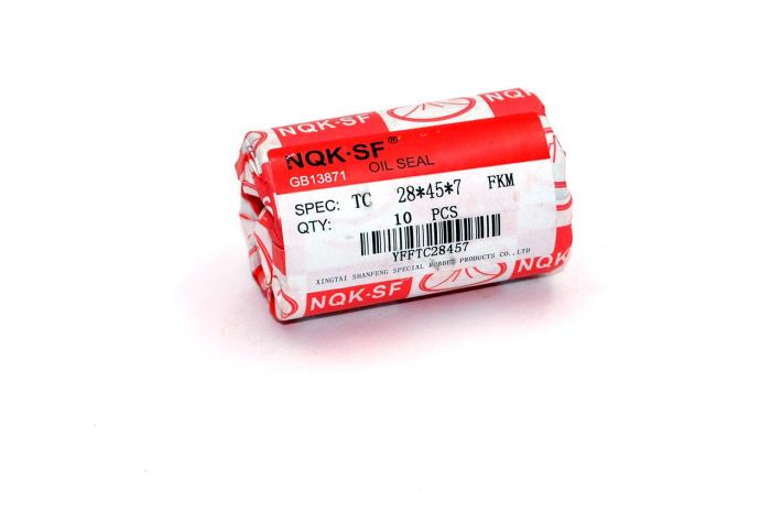 Сальник (манжета армир.) фторкаучук TC 28х45х7 FKM75