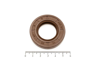 Сальник (манжета армир.) фторкаучук TC 25х47х8 FKM75