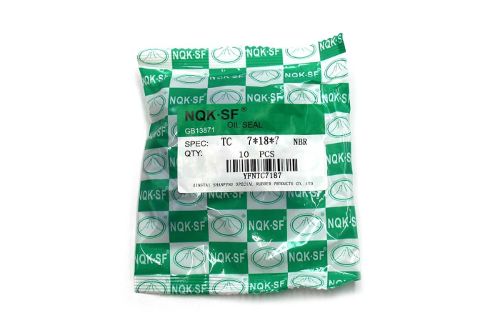 Сальник (манжета армированная) TC 7х18х7 NBR70