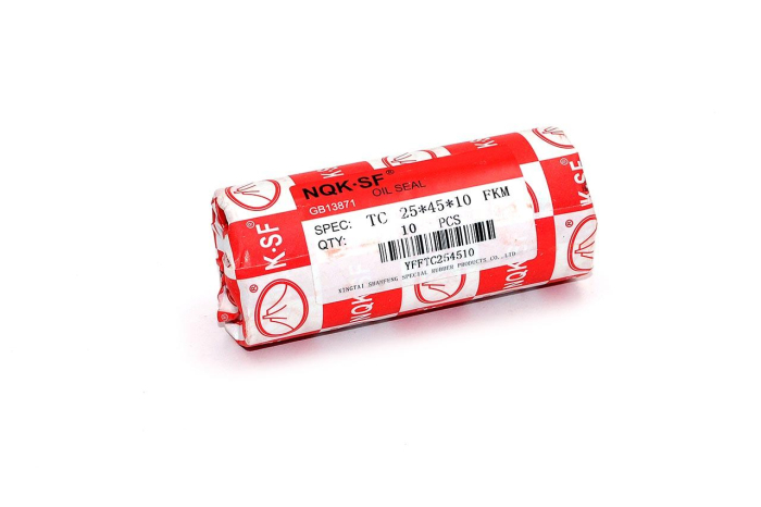 Сальник (манжета армир.) фторкаучук TC 25х45х10 FKM75