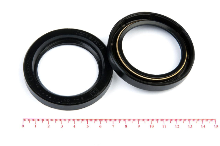 Сальник (манжета армированная) 1.2-52х72х10 (12-2401060-Б) ГОСТ 8752-79