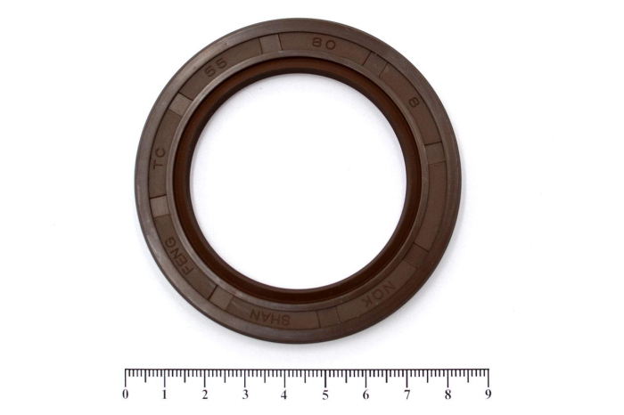 Сальник (манжета армир.) фторкаучук TC 55х80х8 FKM75