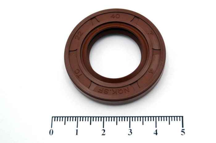 Сальник (манжета армир.) фторкаучук TC 22х40х7 FKM75